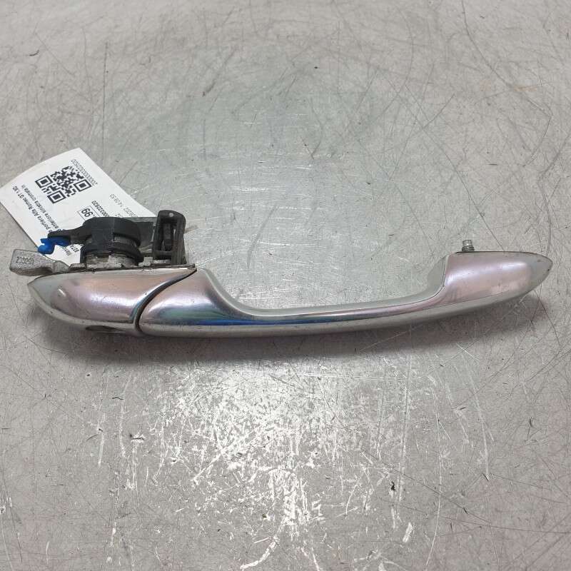 Maniglia esterna portiera Alfa Romeo GT 1.9D 937A5000 2005 anteriore sinistra cromata in metallo
