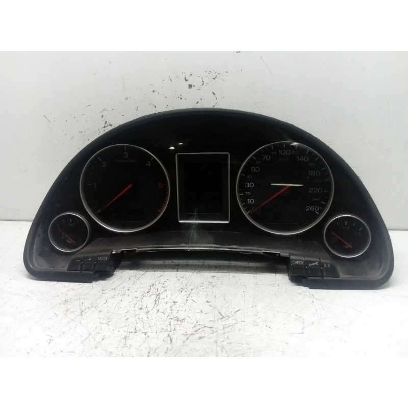 quadro strumenti,contachilometri, plastica anteriore lineatura AUDI A4 B6 2000-2004 2.5 V6 TDI 155 hp 114kw 0263626035