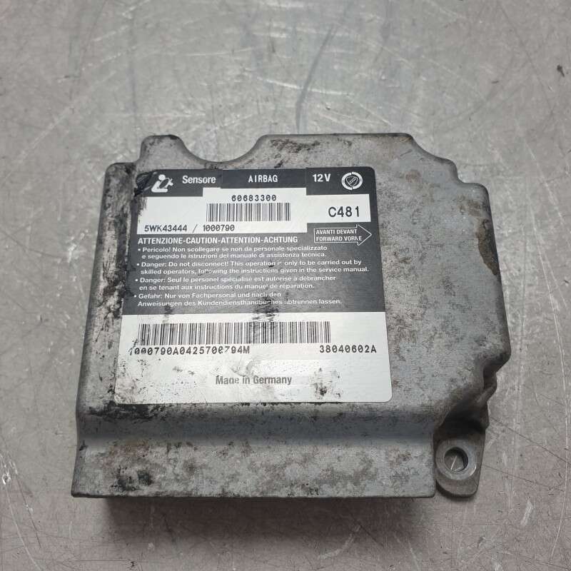 60683300 centralina sensore airbag Alfa Romeo GT 1.9D 937A5000 2005