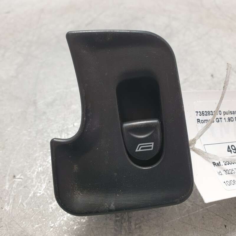 735283170 pulsante interruttore alzavetro Alfa Romeo GT 1.9D 937A5000 2005 anteriore destro