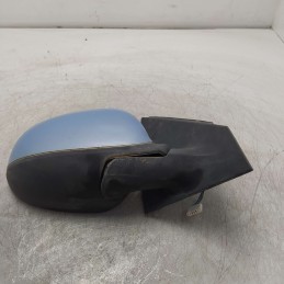 007355120890 specchietto elettrico laterale Lancia Ypsilon 843 1.4benz 16v 2003-11 anteriore destro colore celeste 3pin
