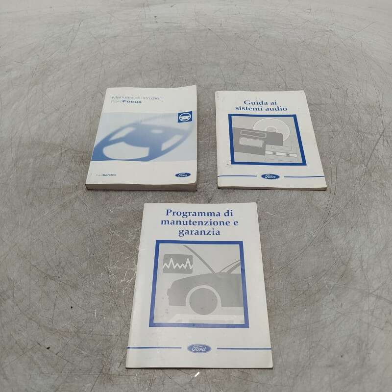 Manuali istruzioni manutenzione sistemi audio Ford Focus 2005
