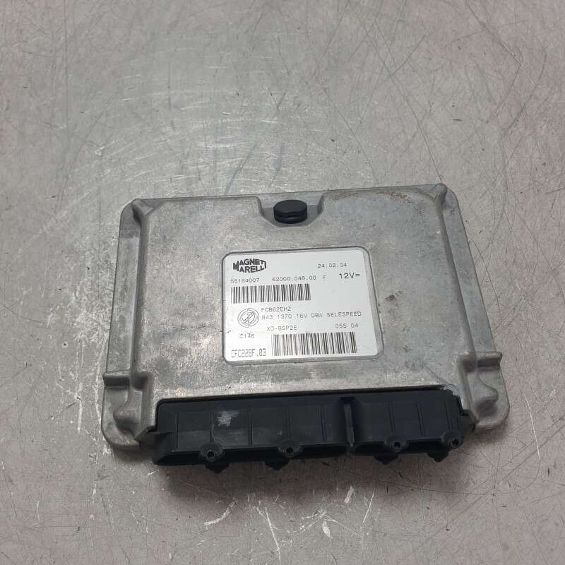 55184007 Centralina ecu motore Lancia Ypsilon 843 1.4benz 16v 2003-11 62000.048.00