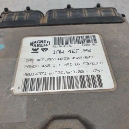 46814371 centralina ecu modulo controllo motore  Fiat Panda 1° serie 141 1.1 benzina 40 KW 2001 Magneti Marelli