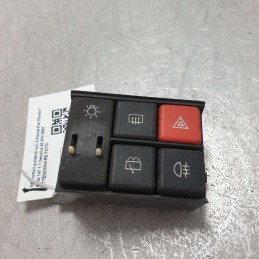 Interruttori pulsanti luci 4 frecce Fiat Panda 1° serie 141 1.1 benzina 40 KW 2001 ATTENZIONARE FOTO