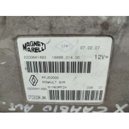 8200641493 CENTRALINA MOTORE RENAULT CLIO MK3 1.2 BENZINA MARELLI CFC233R04 8200641490