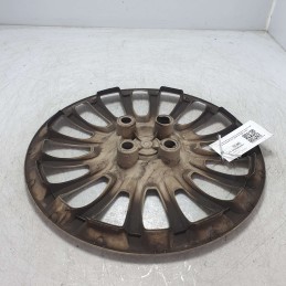 735481016 Copricerchi protezione cerchi r15" Fiat Grande Punto 2005-14 logo rosso