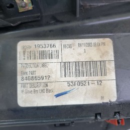 840865912 vano cassetto portaoggetti BMW X53 X5 3.0D 306D1 2003 cruscotto lato destro