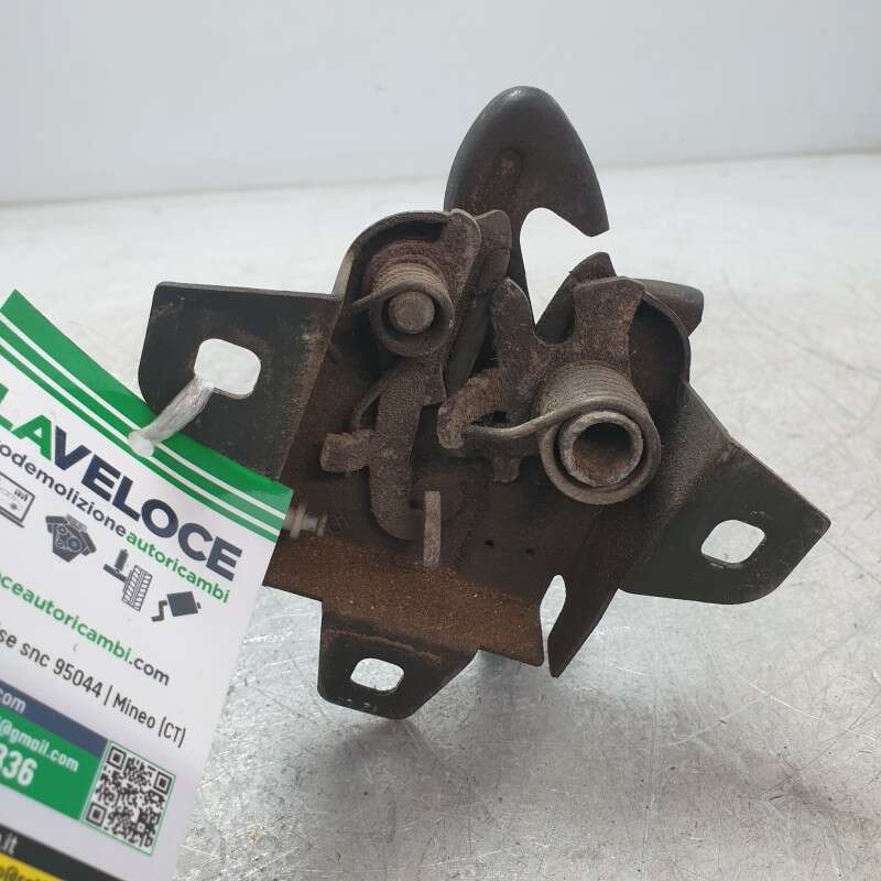Serratura cofano ant Lancia Ypsilon 843 1.4benz 16v 2003-11