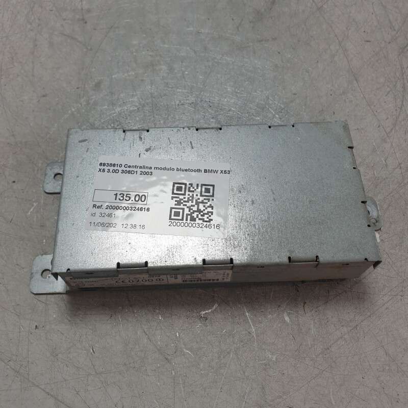 6938610 Centralina modulo bluetooth BMW X53 X5 3.0D 306D1 2003