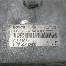 55188214 centralina ecu modulo controllo motore Fiat Stilo 192 1.9 JTD 2003 Bosch