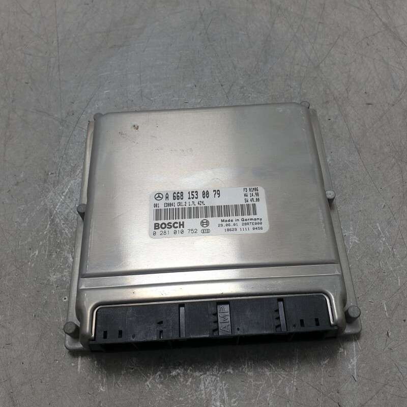 A6681530079 centralina ecu modulo controllo motore Mercedes W168 1.7 TD 2002 Bosch