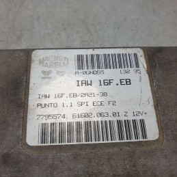 7795574 centralina ecu modulo controllo motore Fiat Punto 1° serie 176 1.1 benzina 1993-99 Magneti Marelli