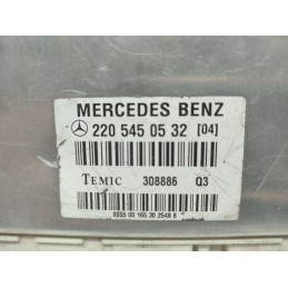 CENTRALINA SOSPENSIONI MERCEDES W220 CLASSE S 2002 TEMIC 308886 2205450532