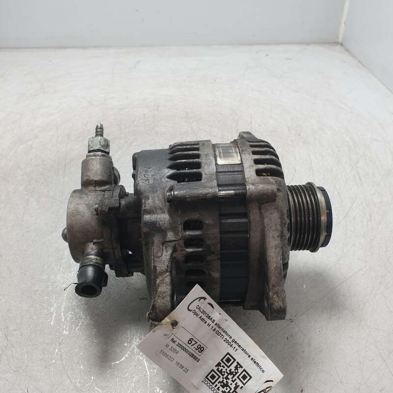 CAL20136AS alternatore generatore elettrico Opel Astra H 1.9 CDTI 2004-11 ATTENZIONARE FOTO