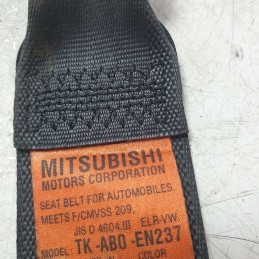 TK-AB0-EN237 Cintura di sicurezza post dx Mitsubishi Pajero III DID V60 4X4 1999-06