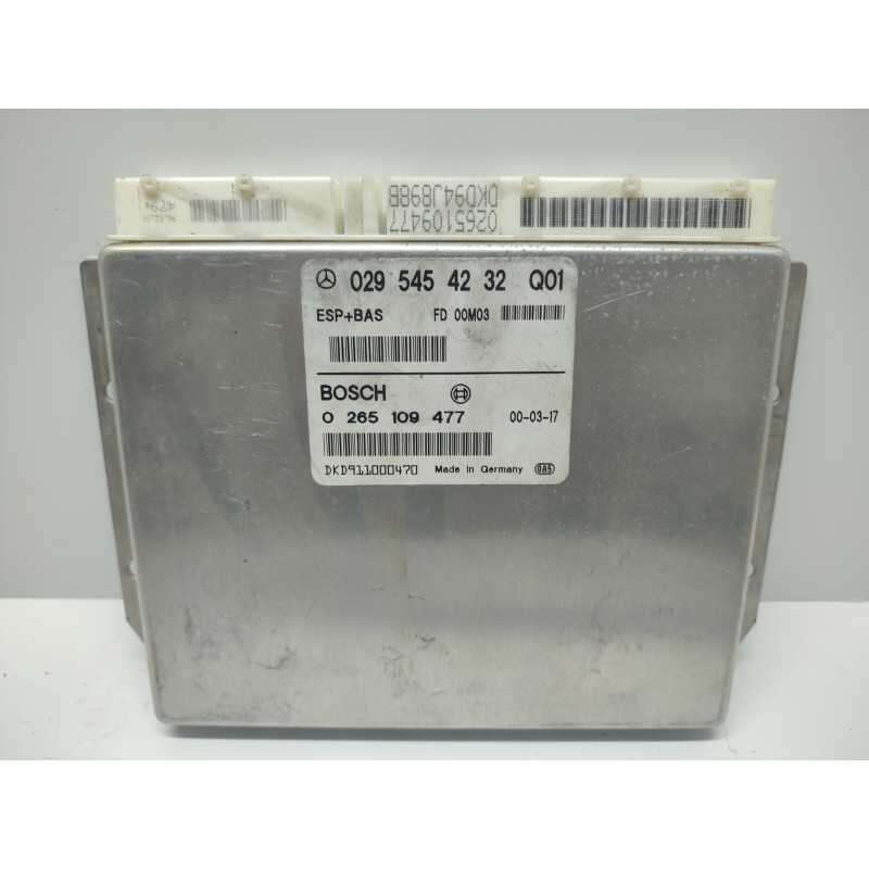 0295454232 CENTRALINA ABS ESP ASR FRENI MERCEDES W168 CLASSE A 170 CDI BOSCH 0265109477