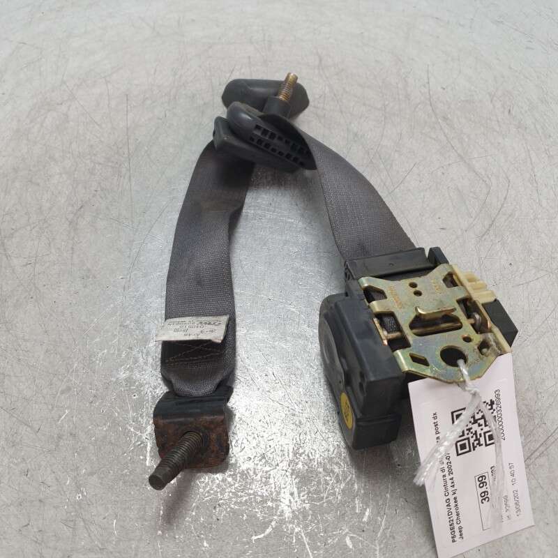 P5GE521DVAG Cintura di sicurezza post dx Jeep Cherokee kj 4x4 2002-07