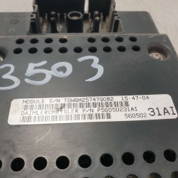 P56050231 Scatola portafusibili fusibiliera body computer Jeep Grand Cherokee wj 2.7crd 4x4 2004