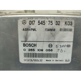  0175457532  CENTRALINA ABS ESP ASR FRENI MERCEDES W210 CLASSE E 3.0 TD BOSCH 0265109056