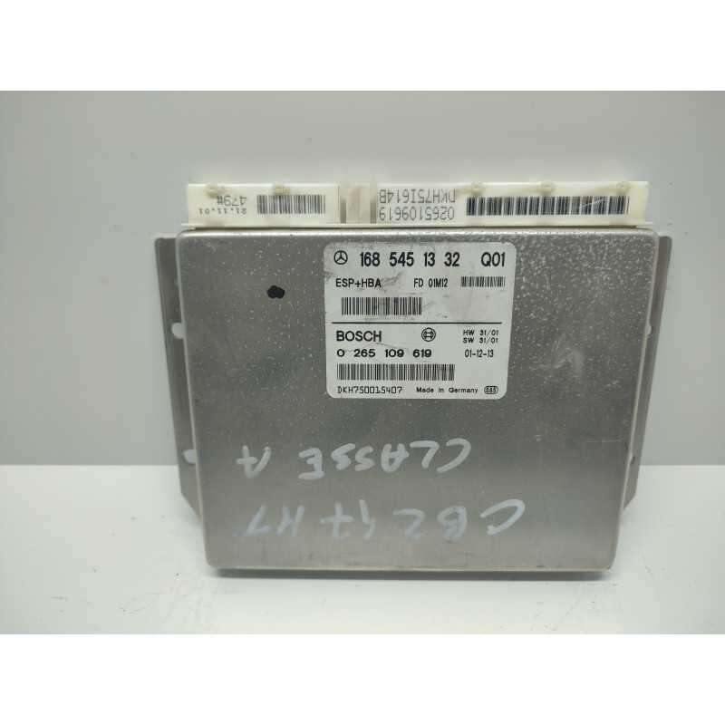 1685451332 CENTRALINA ABS ESP ASR FRENI MERCEDES W168 CLASSE A 140 1997-04 BOSCH 0265109619