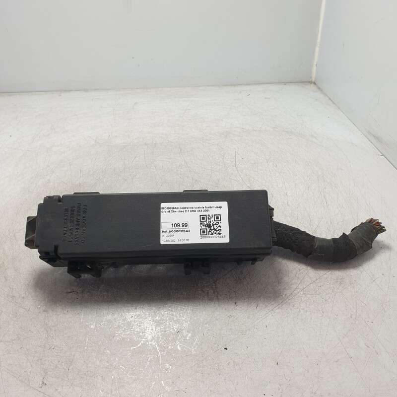 56050255AC centralina scatola fusibili Jeep Grand Cherokee 2.7 CRD 4X4 2001