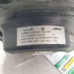 383222 altoparlante cassa Lancia Ypsilon 843 1.4benz 16v 2003-11 anteriore destro Bose 165mm 20hm
