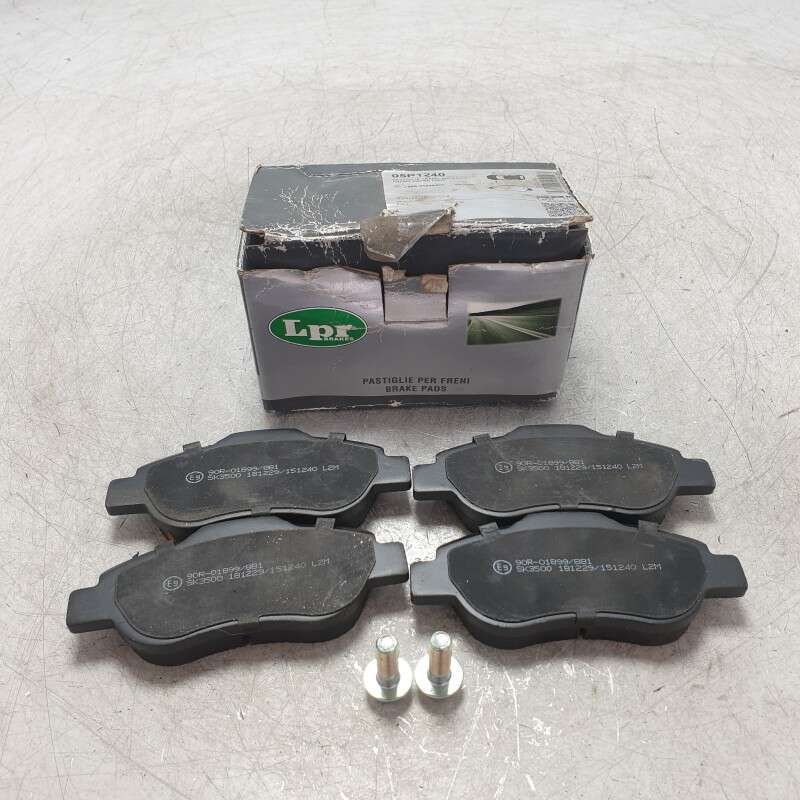 05P1240 kit pastiglie pattini freni anteriori Fiat Panda 169 2003-13 LPR WVA24072
