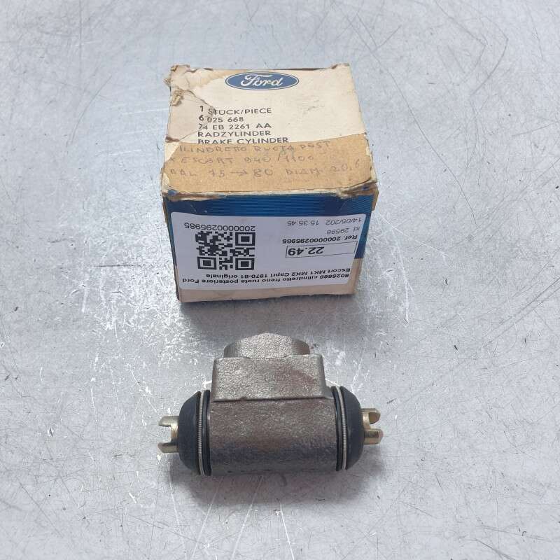 6025668 cilindretto freno ruota posteriore Ford Escort MK1 MK2 Capri 1970-81 originale