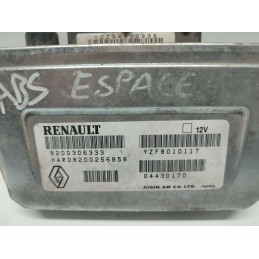 8200306333 CENTRALINA ABS RENAULT ESPACE 2.2 2003  8200256858 YZFB010117 04430170 USATA