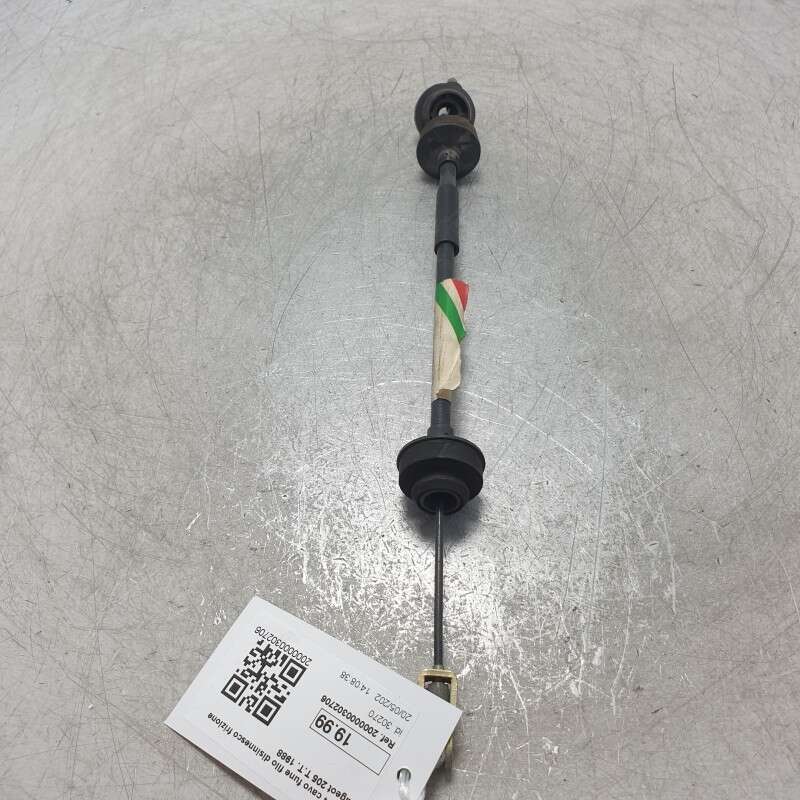 2150.94 cavo fune filo disinnesco frizione Peugeot 205 T.T. 1988