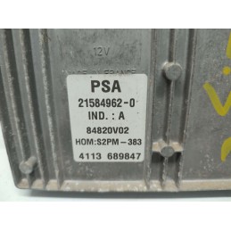 9655829780 CENTRALINA MOTORE CITROËN C3 1.4 B 8V 73CV SAGEM 