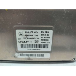 A6461503534 CENTRALINA MOTORE MERCEDES W204 Classe C 2.2 CDI 2007-15 DELPHI
