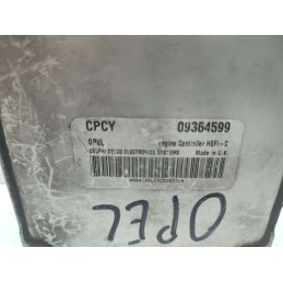 09364599 CENTRALINA MOTORE OPEL VECTRA B 1.6 16V F19 1995 CPCY DELPHI 