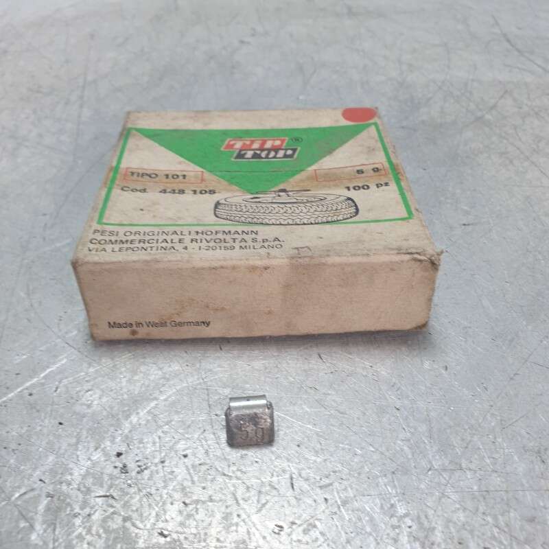 448105 Hofmann contrappesi pesi equilibratura ruota 100 pezzi 5g Tip Top
