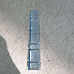 083014424 contrappesi pesi adesivi equilibratura ruota cerchi 13 pezzi strisce 60g 4x10g-4x5g Wurth