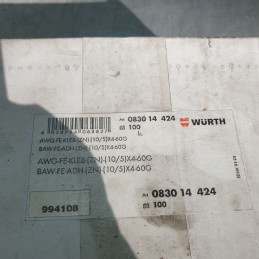 083014424 contrappesi pesi adesivi equilibratura ruota cerchi 13 pezzi strisce 60g 4x10g-4x5g Wurth