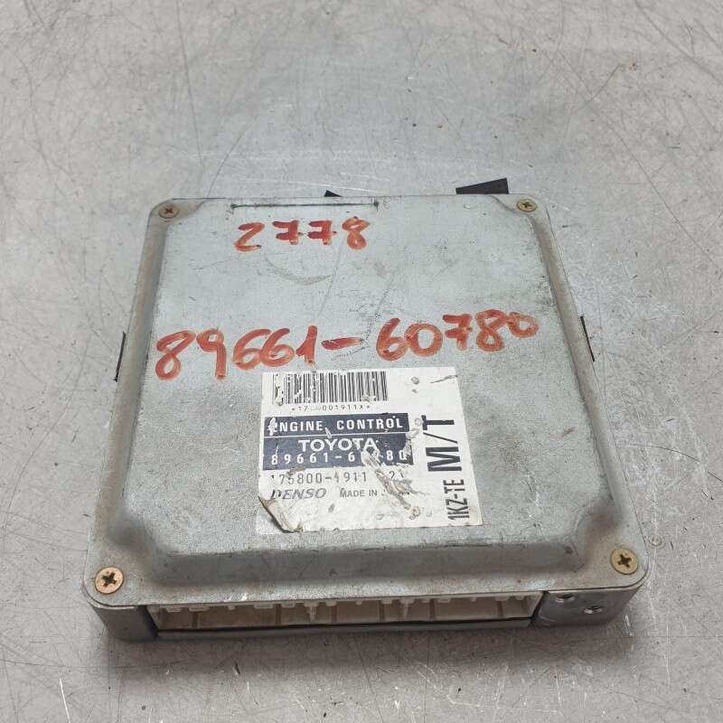 89661-60780 Centralina modulo ecu motore Toyota Land Cruiser 90 4x4 J9 3.0TD 1996-02
