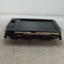 9673861377 Cornice touch schermo display radio Peugeot 208 1.6 55kw BH02 2019