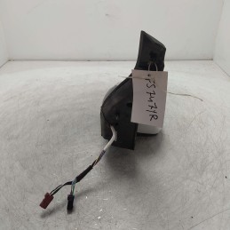 232673078 specchietto retrovisore laterale Peugeot 208 1.6 55kw BH02 2019 anteriore destro DX bianco con graffi elettrico 6+5pin