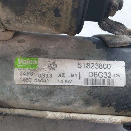 51823860 motorino avviamento Fiat 500 312 1.3 MJT 55 KW 2009 Valeo