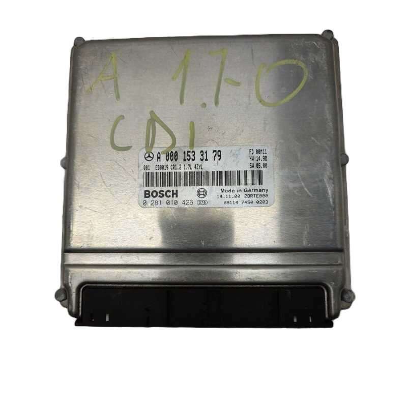 A0001533179 CENTRALINA MOTORE W168 CLASSE A 1.7 CDI 1998-01 BOSCH 0281010426