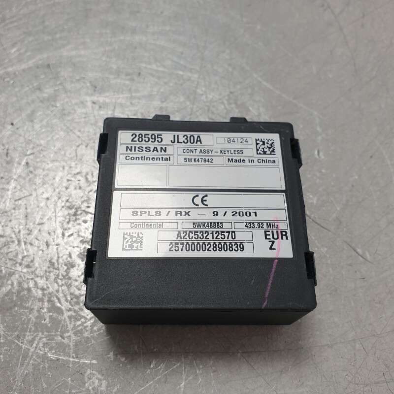 28595JL30A Centralina keyless Infiniti FX30D 3.0D V9X 2011 automatico 4x4 5WK47842 A2C53212570
