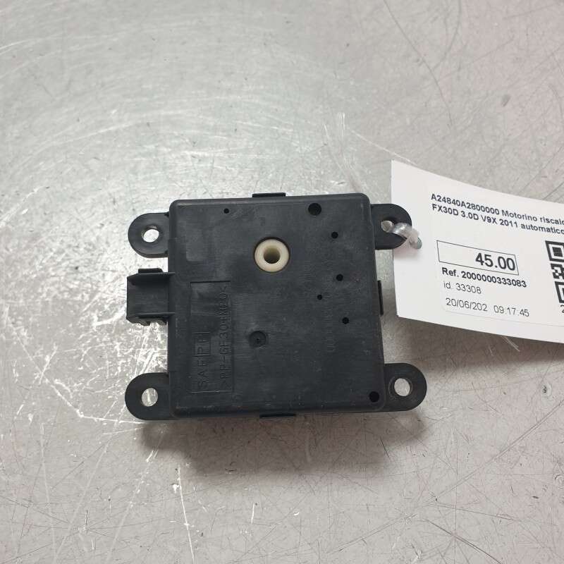A24840A2800000 Motorino riscaldamento Infiniti FX30D 3.0D V9X 2011 automatico 4x4