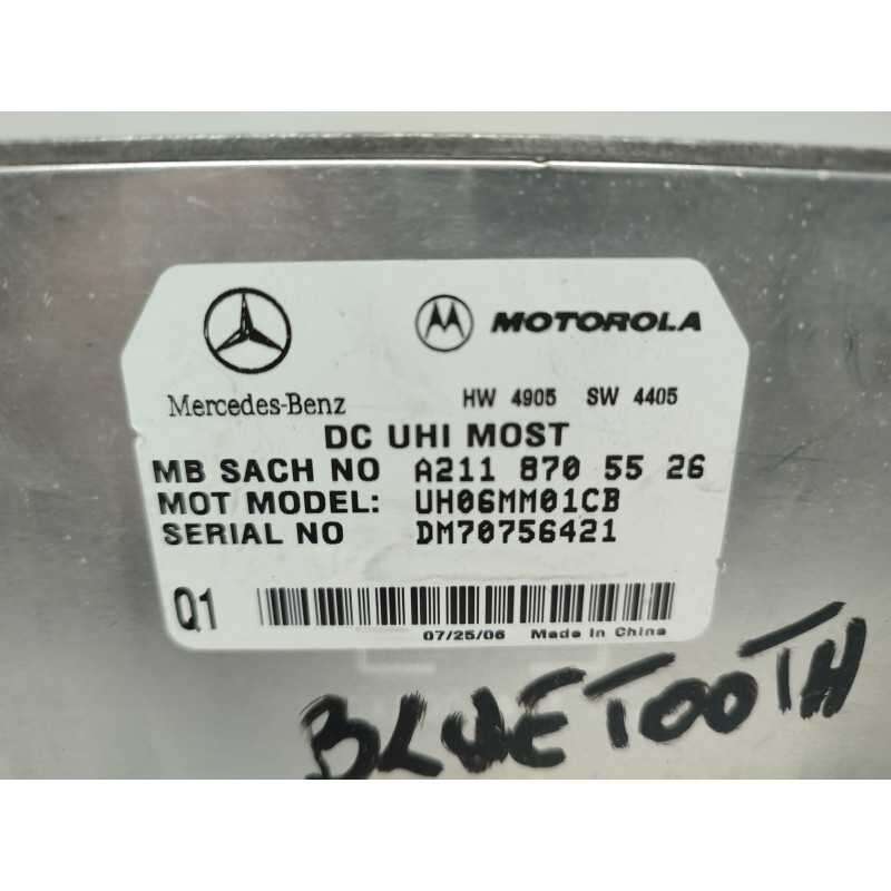 A2118705526 CENTRALINA TELEFONO BLUETOOTH MERCEDES CLASSE W203 C 220 SPORT DM70756421