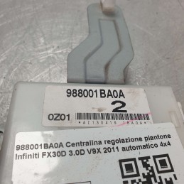 988001BA0A Centralina regolazione piantone Infiniti FX30D 3.0D V9X 2011 automatico 4x4 