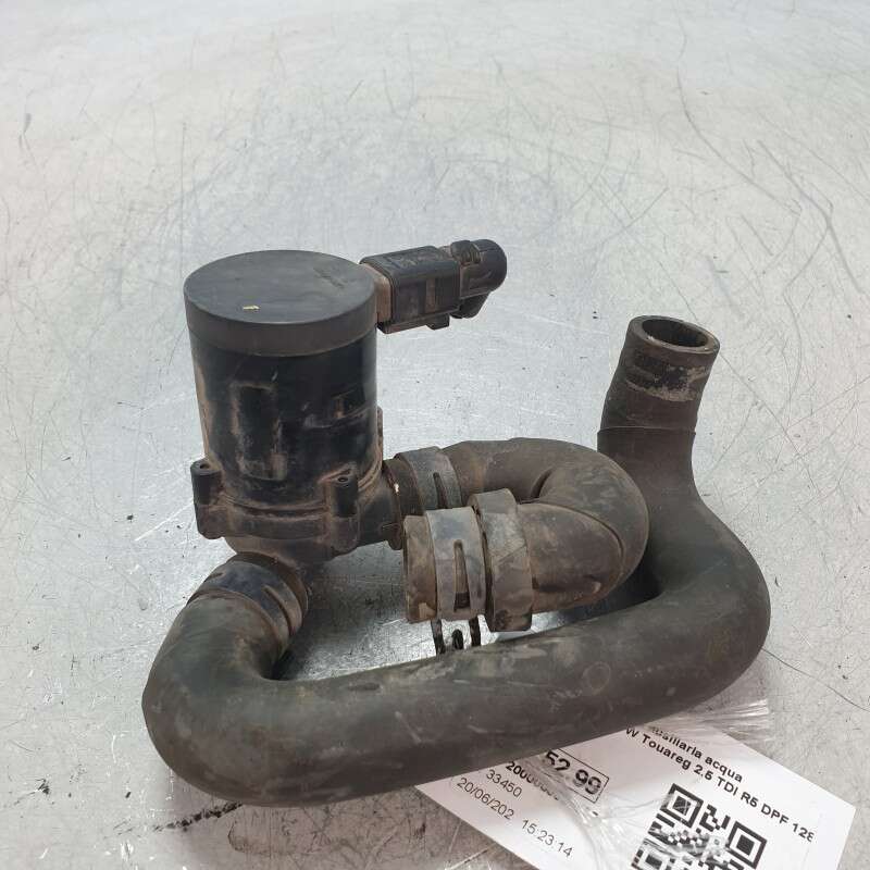 7L6819324A pompa ausiliaria acqua raffreddamento VW Touareg 2.5 TDI R5 DPF 128 KW 2004 BAC