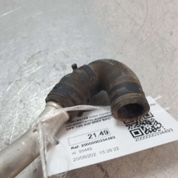 7L0819318B tubo condotto manicotto riscaldamento ausiliario VW Touareg 2.5 TDI R5 DPF 128 KW 2004 BAC