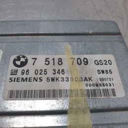 7518709 Centralina cambio automatico BMW X53 X5 3.0D 306D1 2003 5WK33503AK