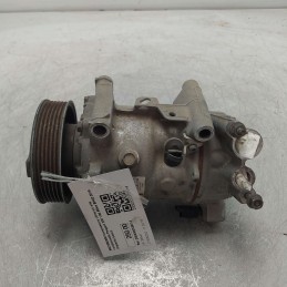 9827850380 Compressore clima a/c aria condizionata Peugeot 208 1.6d 55kw BH02 2019 impianto bosch